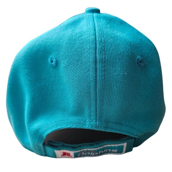 Miami Dolphins 9Forty Adjustable New Era NFL Hat Teal Orange Polyester OSFM - Picture 3 of 8
